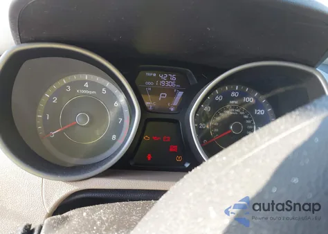 2012 Hyundai Elantra Limited (Ulsan Plant) z USA, uszkodzony, nr VIN KMHDH4AE7CU235886